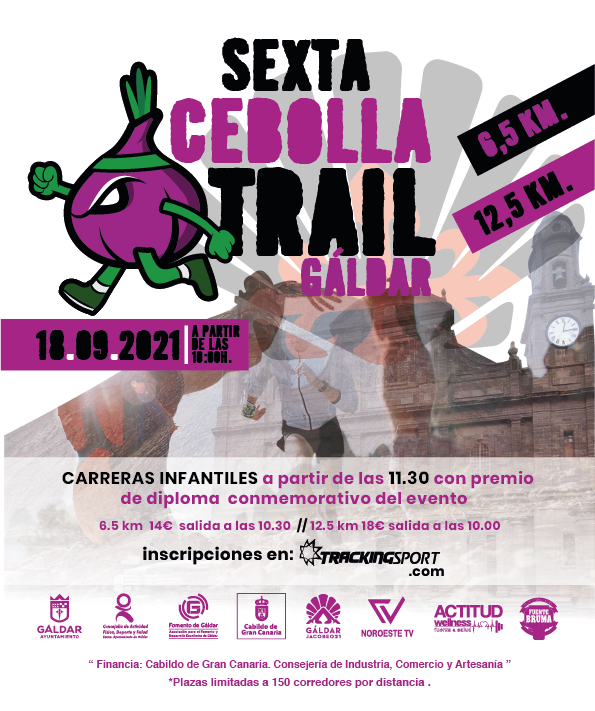 cartel promocional cebolla trail 2021
